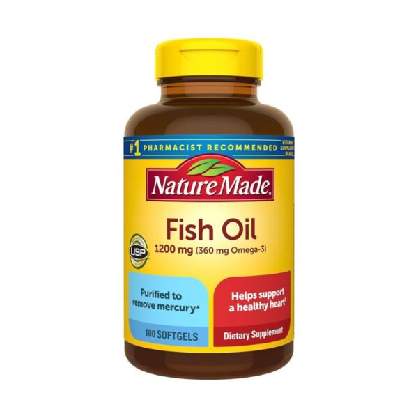 Nature Made Fish Oil 1200 mg Softgels